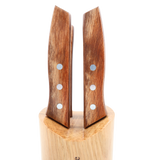 LATINUS Jumbo Steak Knife Block - 4 pieces