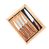 LATINUS Barbecue/BBQ Knife and Cutting Board Set - 6 pieces