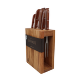 LATINUS Knife Block - 7 pieces