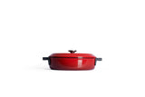IRON Caçarolla Vermelha 28cm WOLL