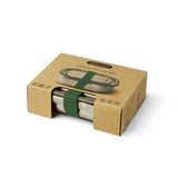 Sandwich Box/Bento Box Inox Olive 600ml Black+Blum