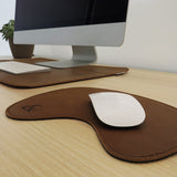 Bolsa de 7 cuchillos de cuero camel