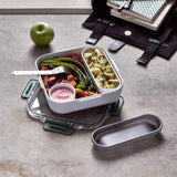 Lancheira/Bento Box Azul Black+Blum