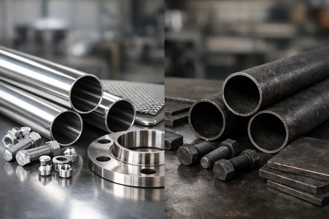 Aço inox ou carbono: qual escolher?