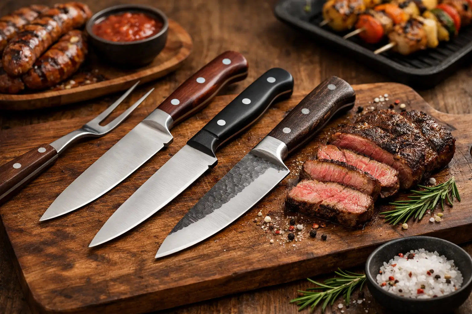 Facas para churrasco: como escolher bem