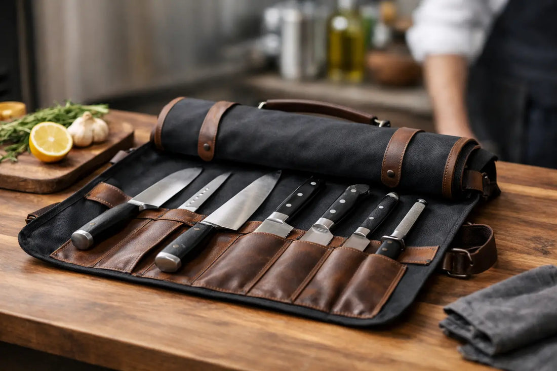 Bolsa para facas de chef: como escolher