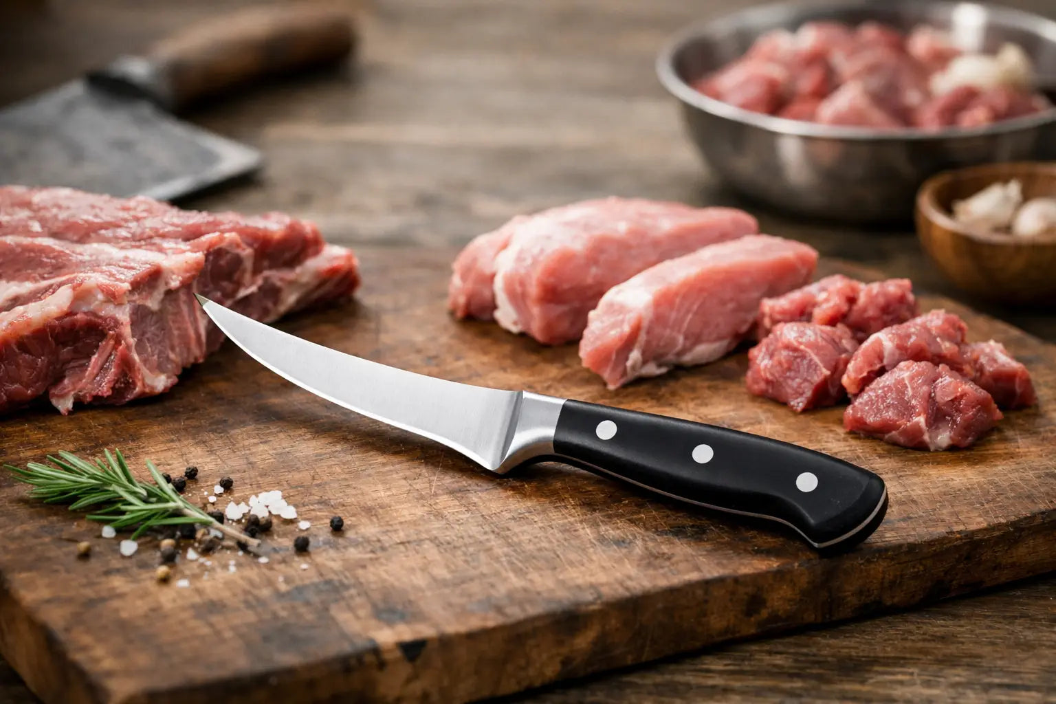 Faca para desossar carne: como escolher
