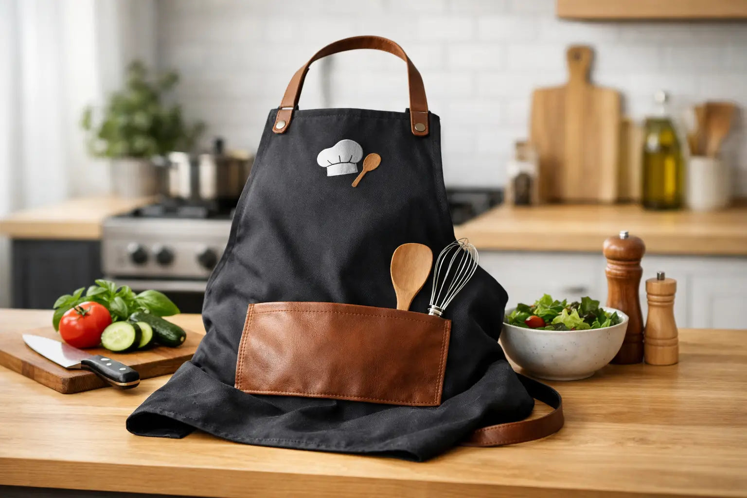 Avental personalizado para cozinha: vale a pena?