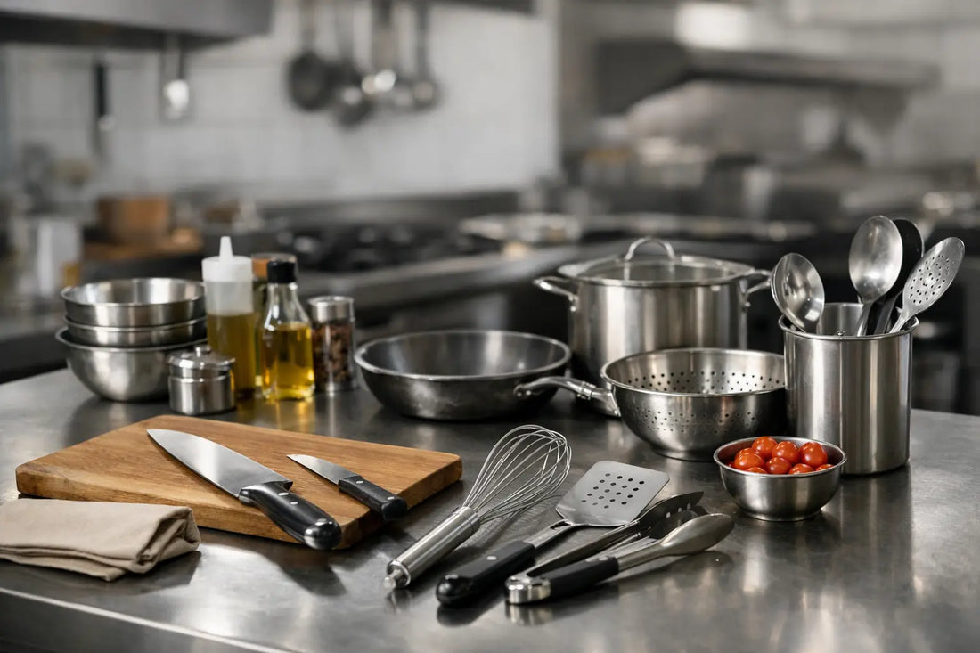 Utensílios de cozinha para restauração