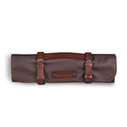 Bolsa em pele castanho C&L - Chocolate 7 peças