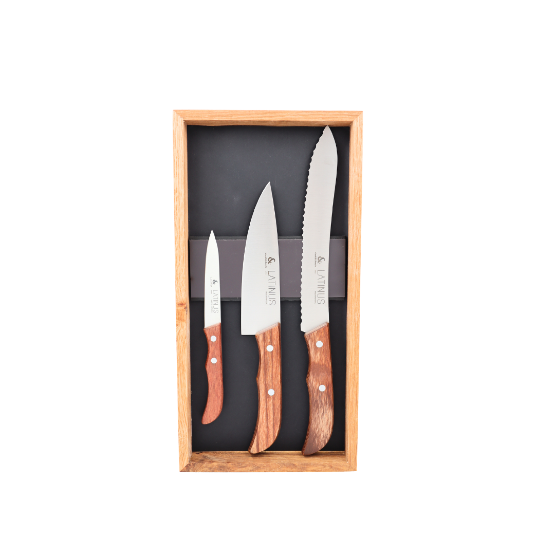 Conjunto de Facas de Cozinha LATINUS - 3 peças