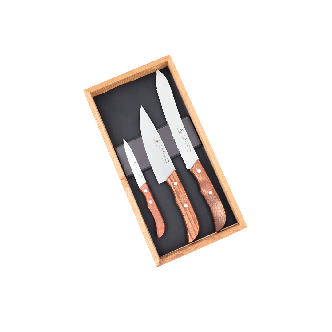 Conjunto de Facas de Cozinha LATINUS - 3 peças