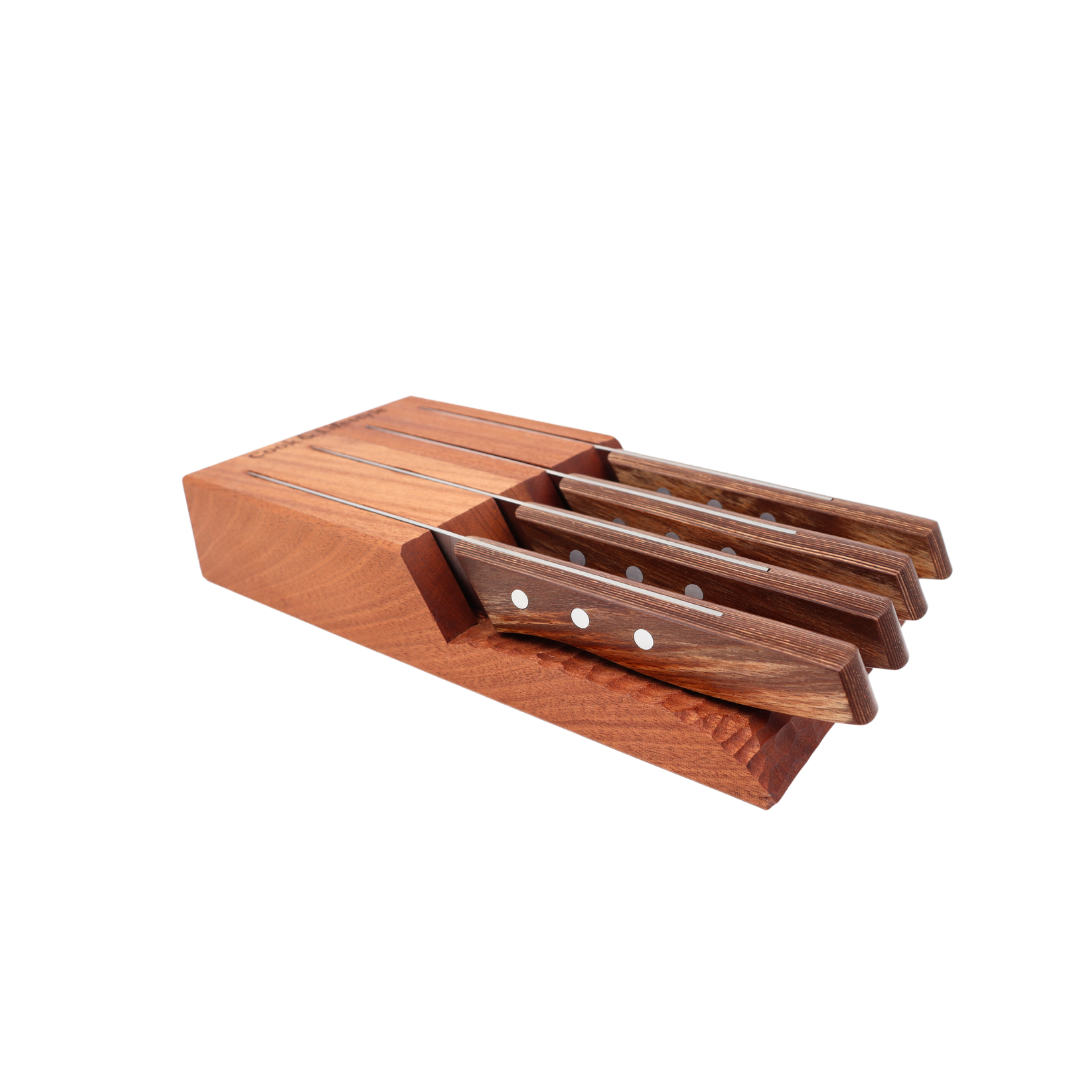 Conjunto Artesanal de Facas Jumbo para Bife LATINUS - 4 peças