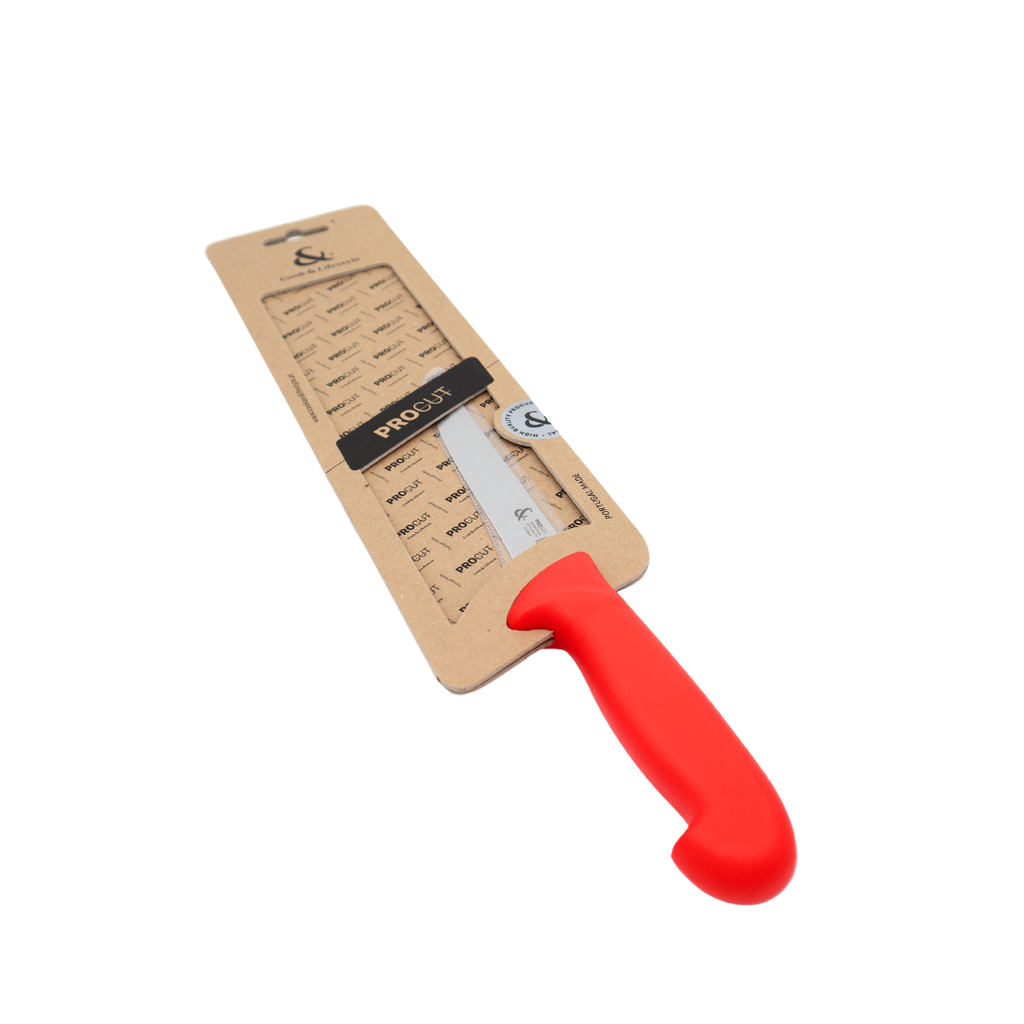 Faca para Desossar 15cm Vermelho PROCUT C&L