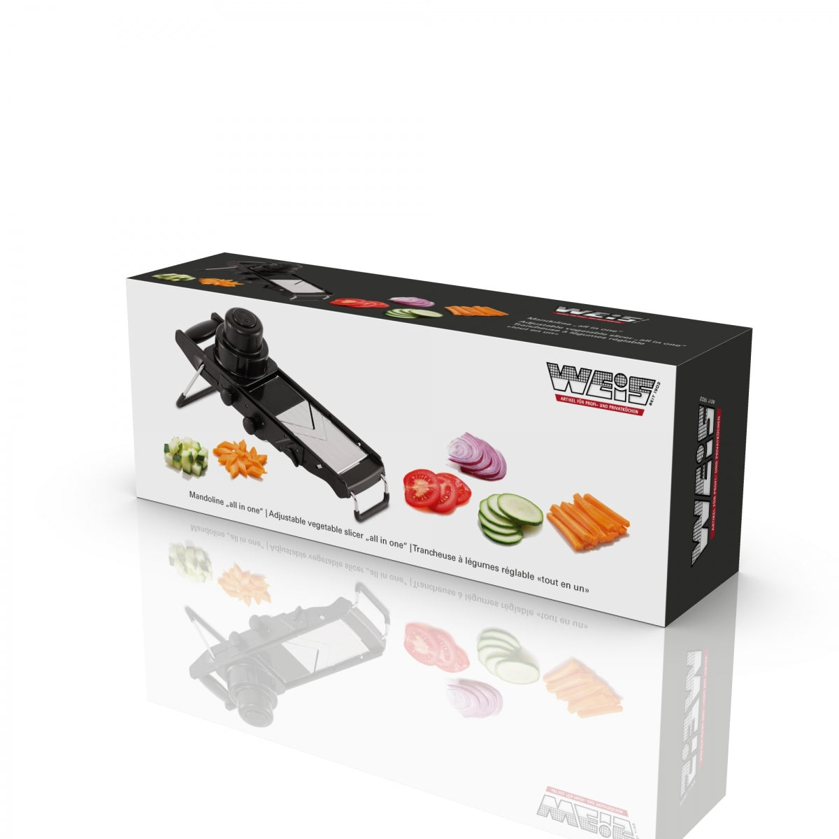 Mandolina profissional Preta