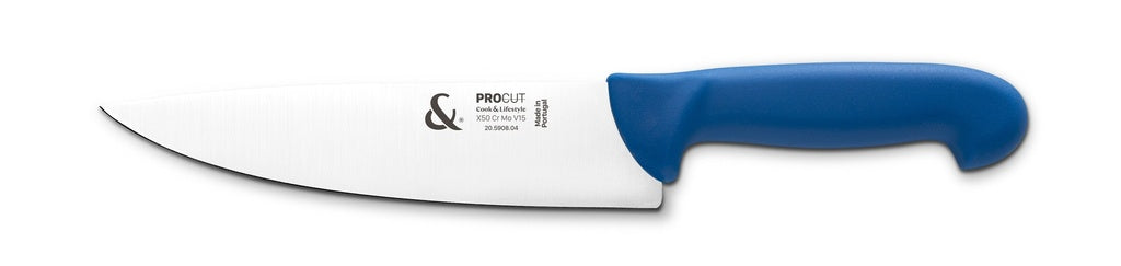 Carving/Chef Knife 20cm Blue PROCUT C&amp;L