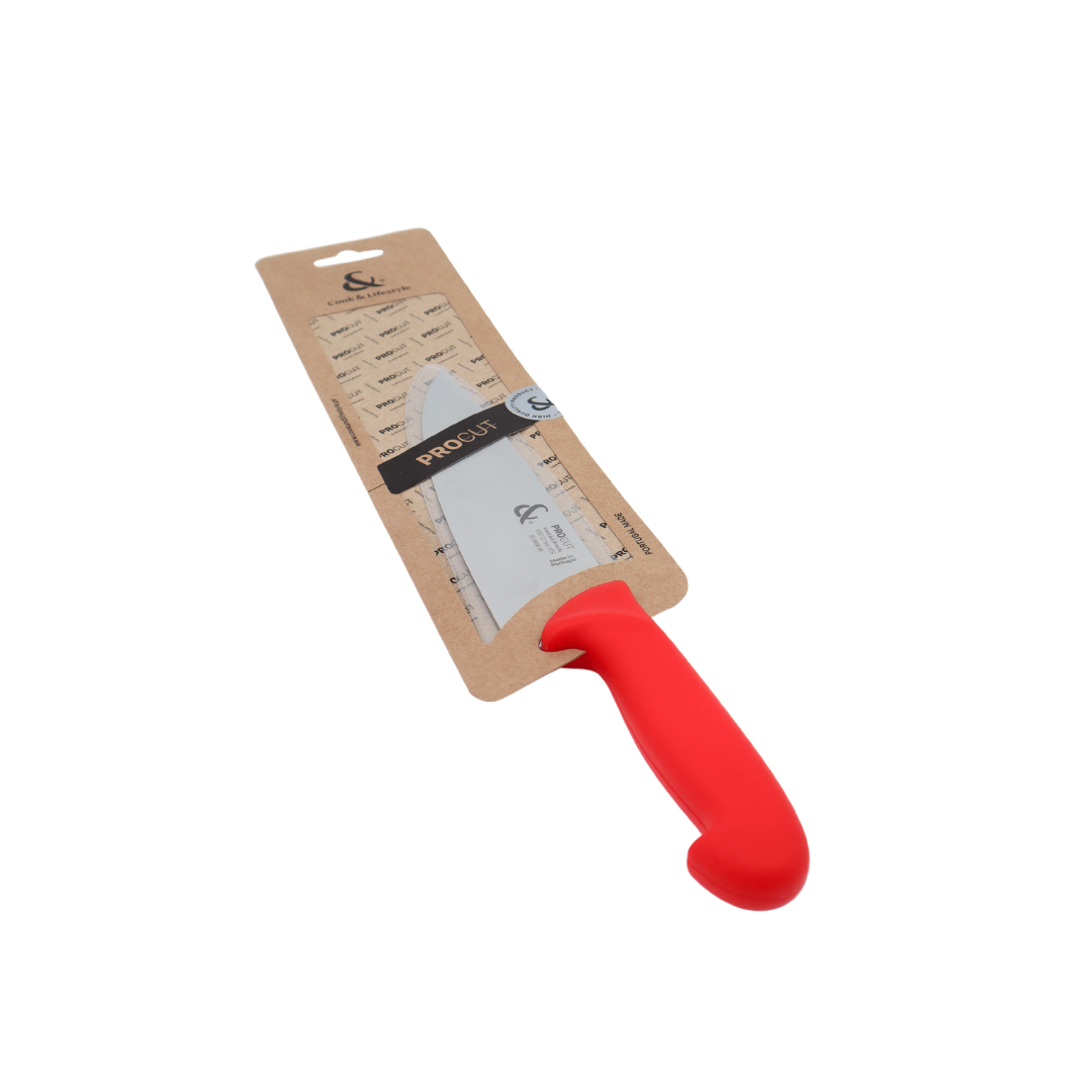 PROCUT C&amp;L 20cm Red Carving/Chef's Knife