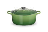 Cocotte redonda de ferro fundido - Le Creuset Verde Vulcânico