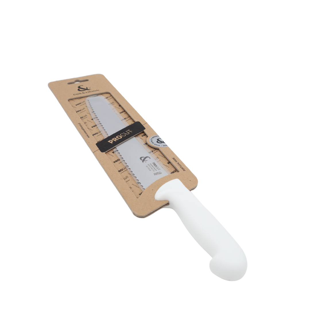 25cm White Bread Knife PROCUT C&amp;L