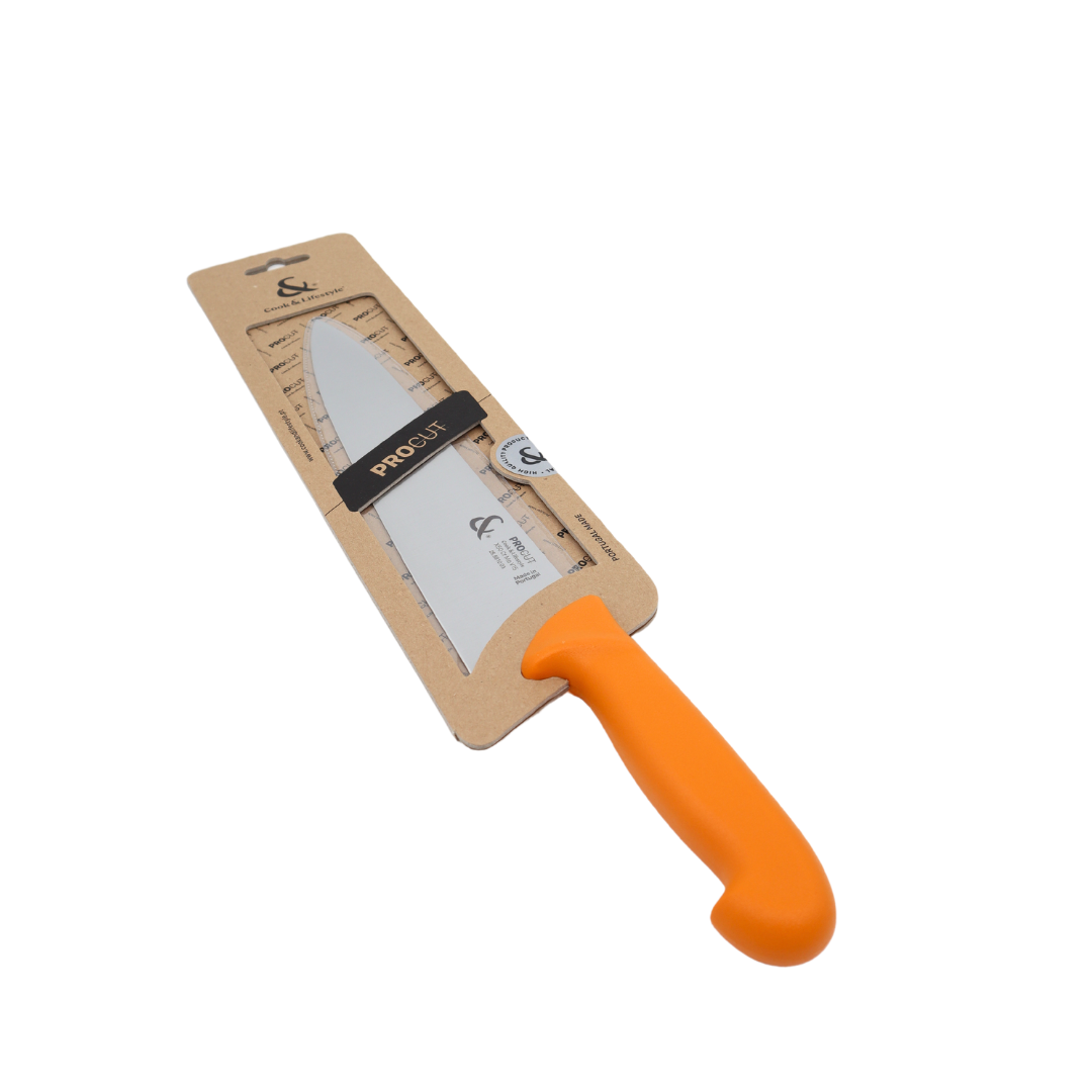 25cm Yellow PROCUT C&amp;L Carving/Chef's Knife