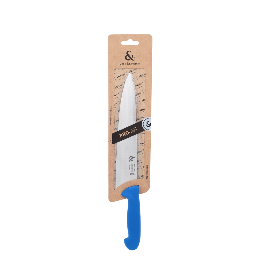 Carving/Chef Knife 25cm Blue PROCUT C&amp;L