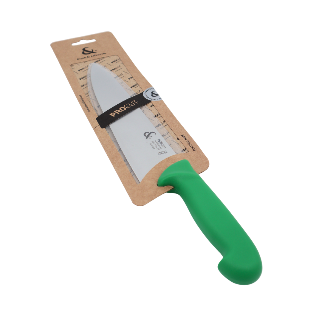 Carving/Chef Knife 25cm Green PROCUT C&amp;L