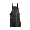 Avental preto C&L em pele