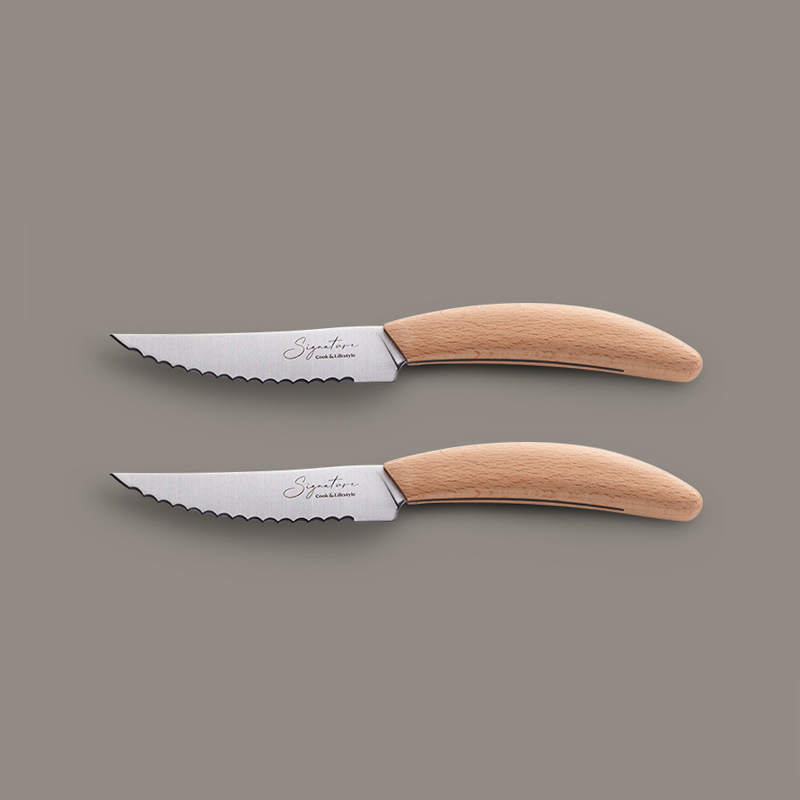 Conjunto de facas para bife, 2 peças - Beech