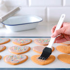 Pincel de cozinha em silicone PP 23x4,5cm