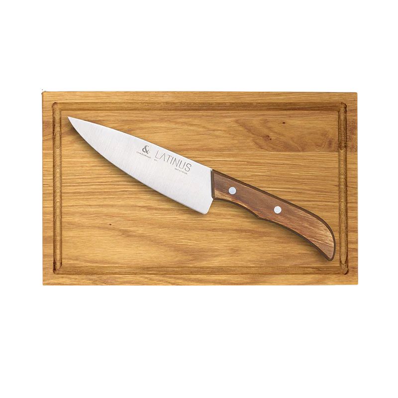 Conjunto de faca e tábua para cozinha