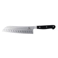 Faca santoku forjada C&L 18cm preto