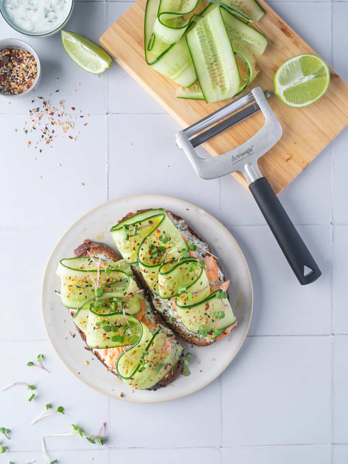 Fatiador de 3 lâminas Tiangle