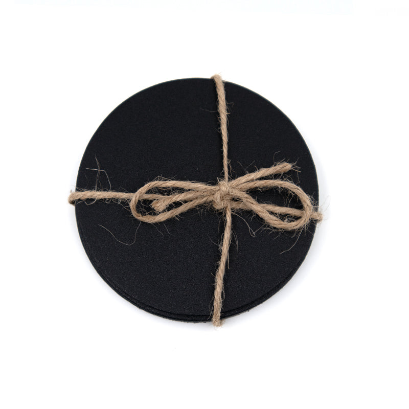 Base de copo preto C&L - 9 cm