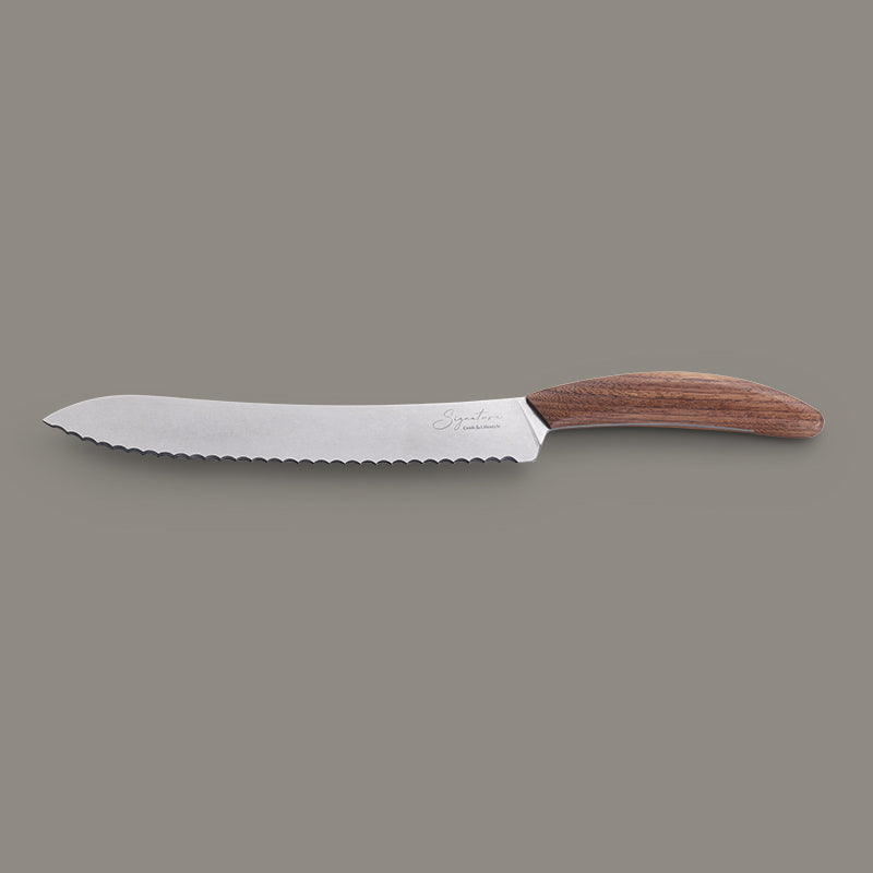 Faca para pão Stone Walnut
