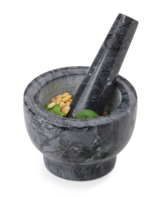 Granite mortar with pestle Ø 16 cm