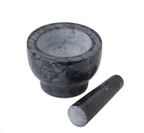 Granite Mortar and Pestle 13x13x9 cm