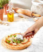 Cortador de pizza Ø 7 cm nogueira