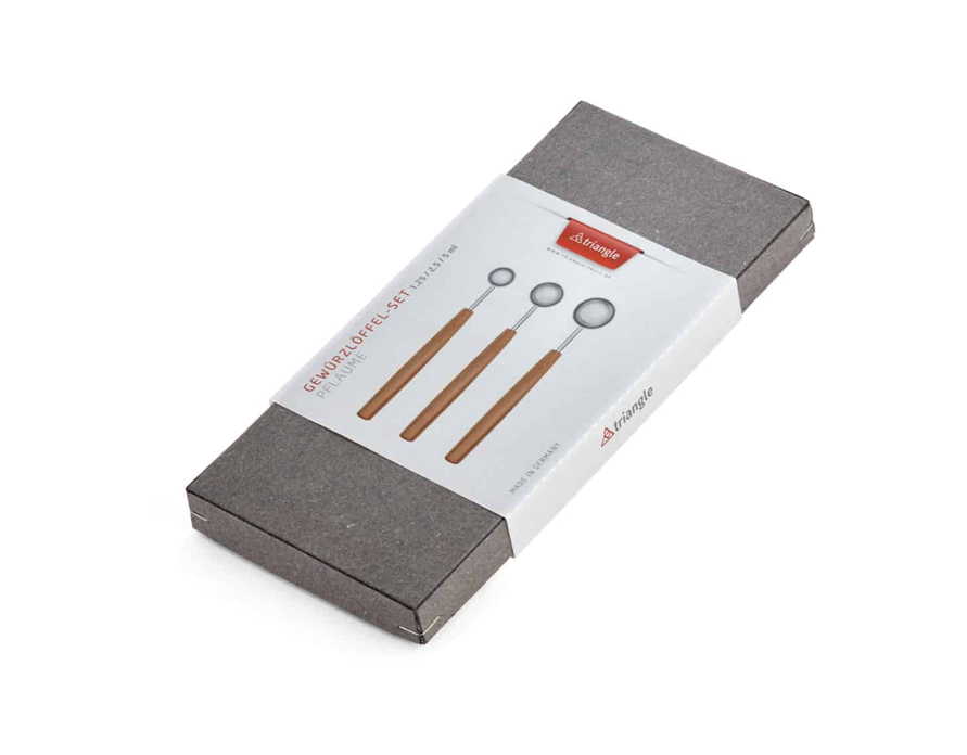 Conjunto de 3 colheres medidoras