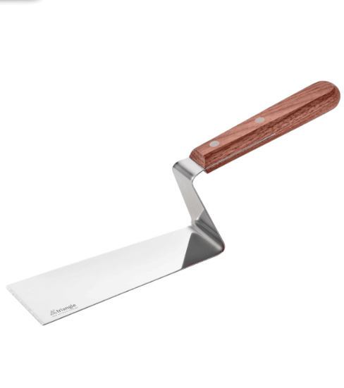 Spatula with wooden handle 12 cm