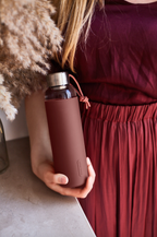 Burgundy Black+Blum Reusable Water Bottle