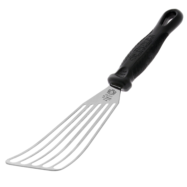 De Buyer Flexible Perforated Spatula 31cms