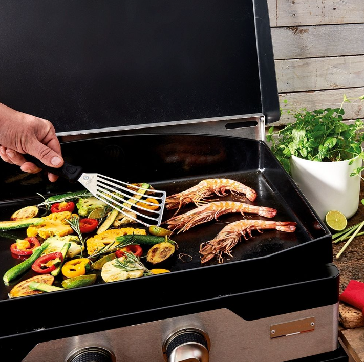 De Buyer Flexible Perforated Spatula 31cms