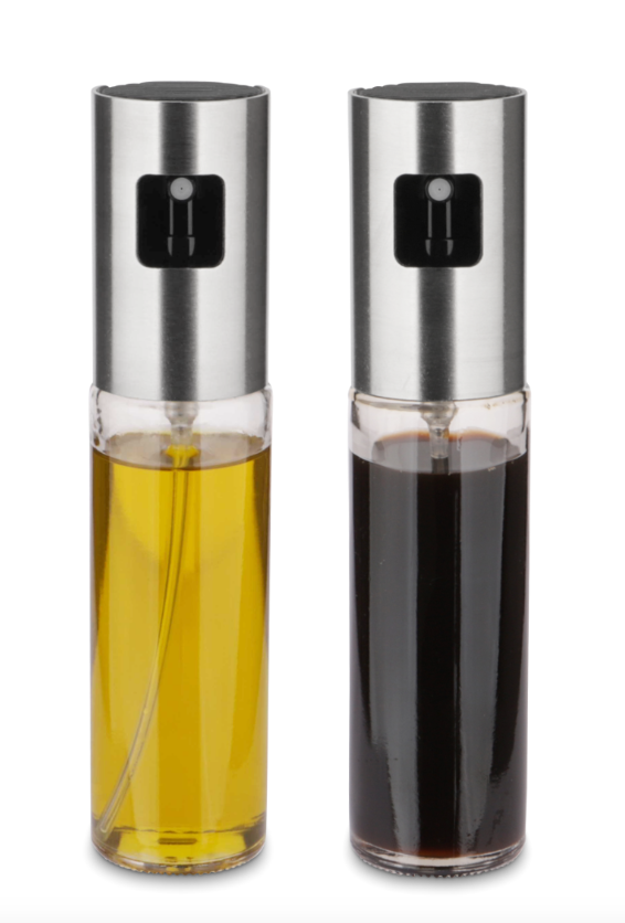 Spray de vinagre/azeite em vidro – Conjunto de 2