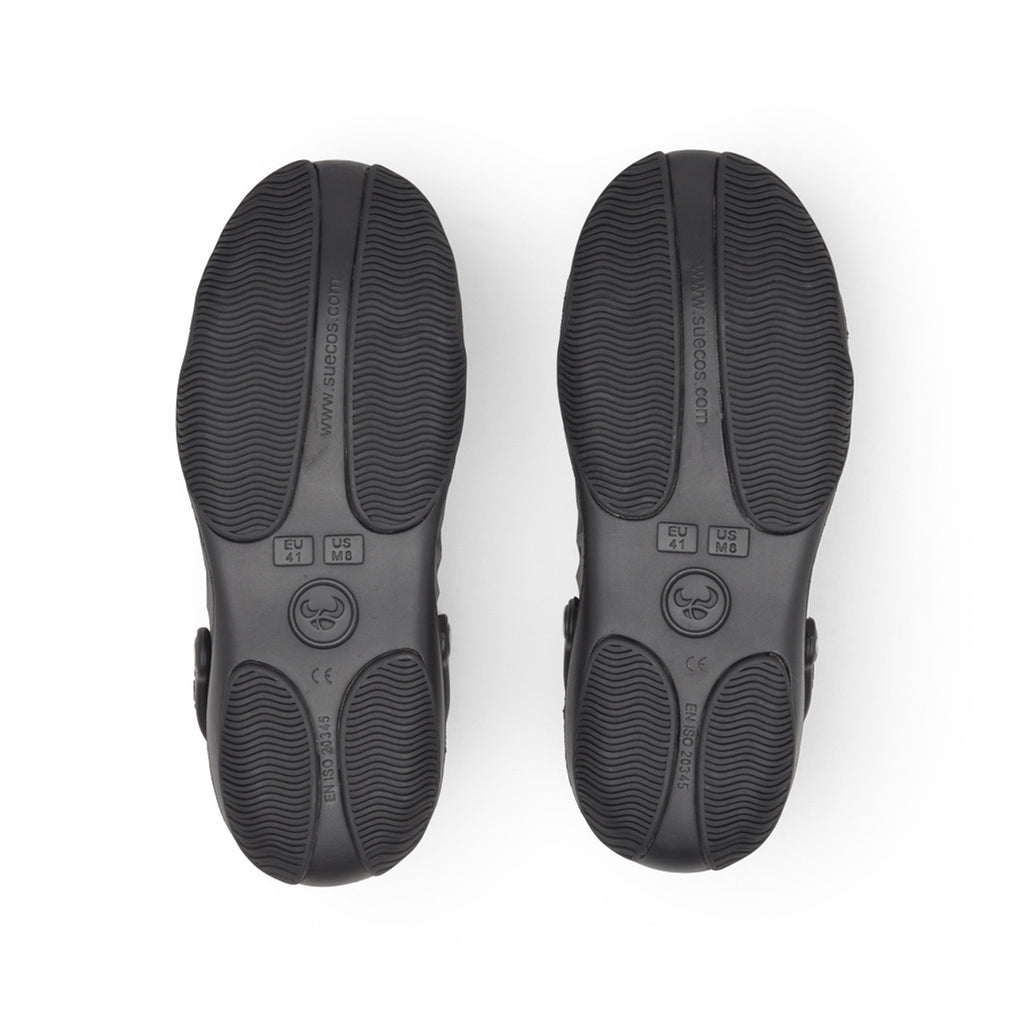 Socas com Biqueira de Aço Preto Suecos