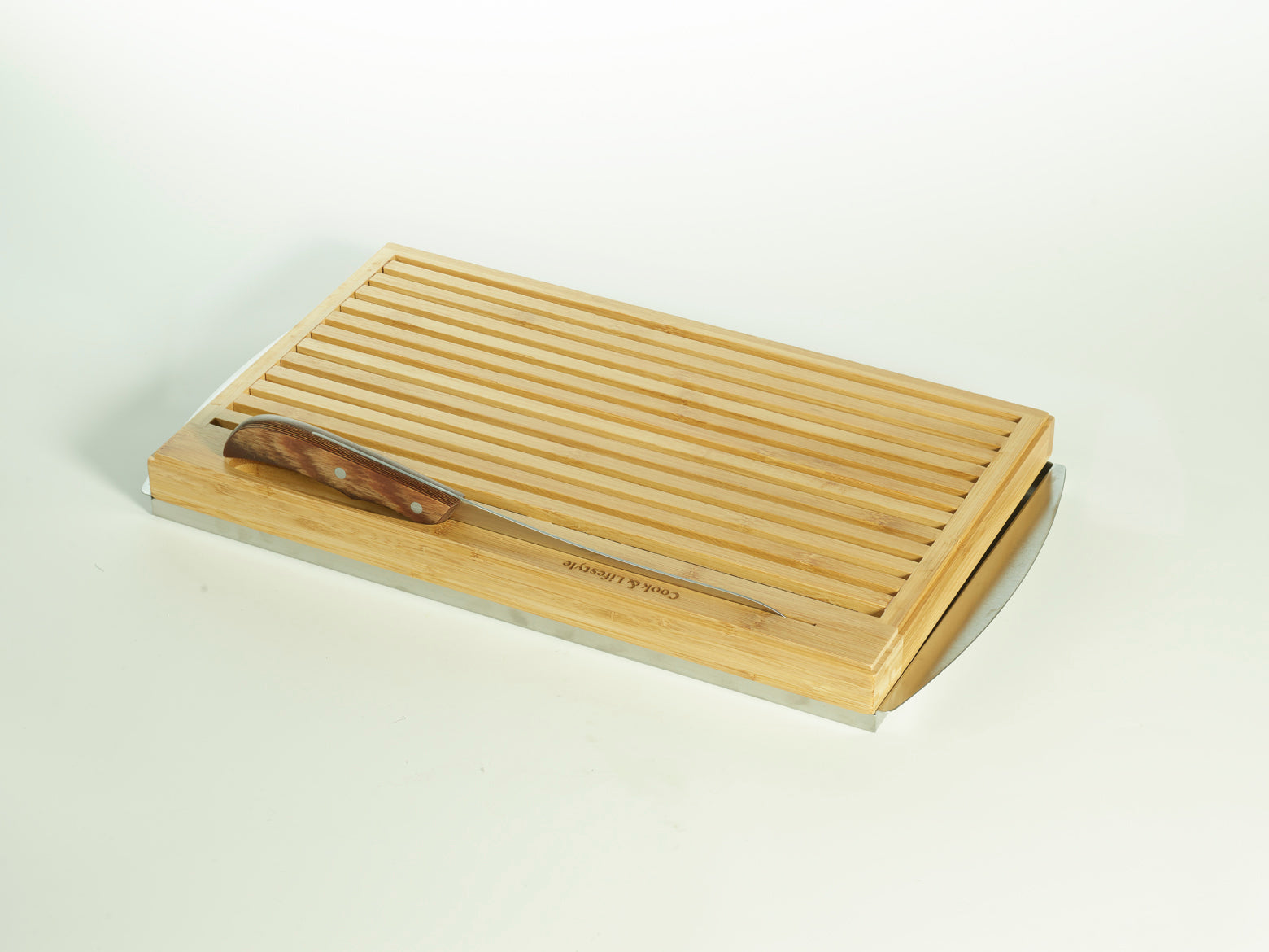 Conjunto de Faca e Tábua para Pão/ LATINUS - 2 peças