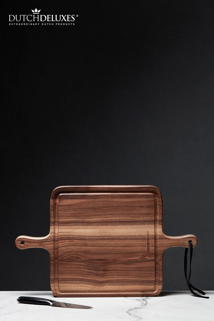 Tábua BBQ Quadrada Walnut