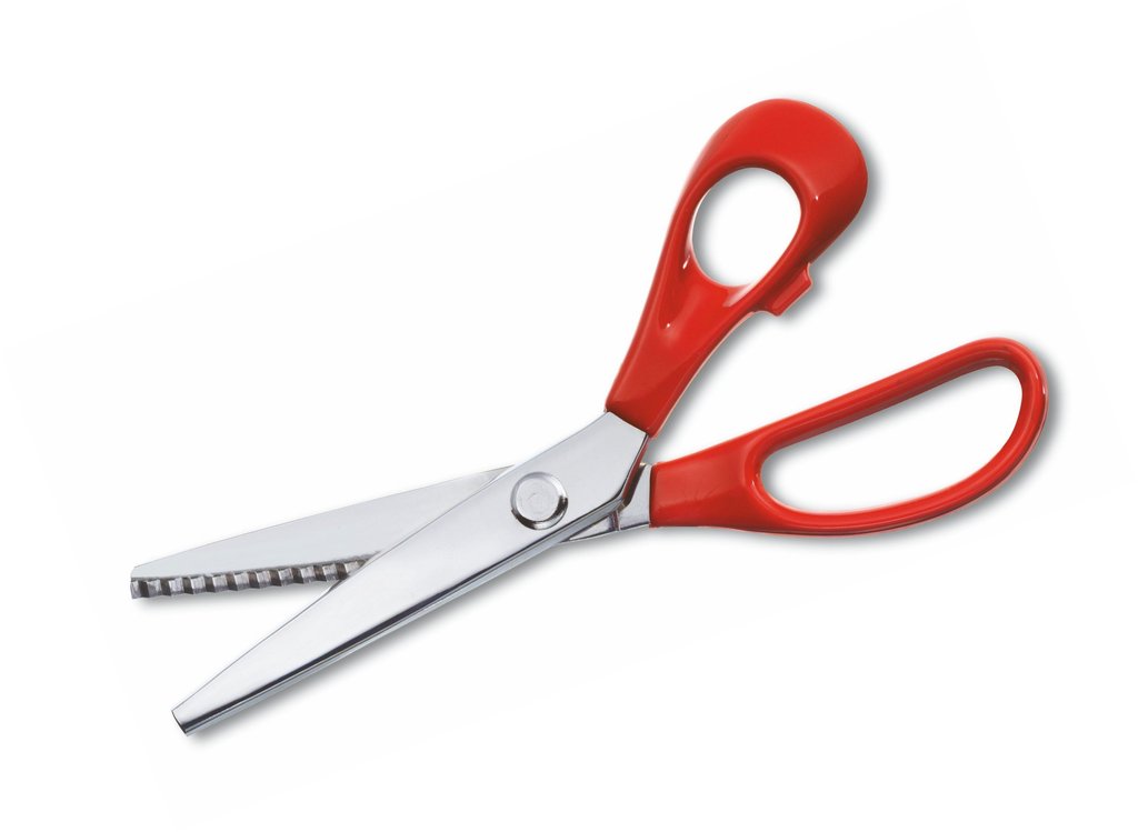 ZIG ZAG SCISSORS, 21 CM 