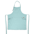 Light Blue Slim Fit Five-Pocket Apron 