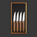 4-piece steak knife set