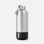 Explorer Large Stainless Steel Thermal Bottle - Black+Blum Black Edition